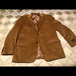 44R Tan Stafford Corduroy Sports Coat.